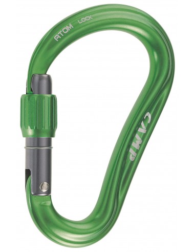 Karabinek Camp Atom Lock Green