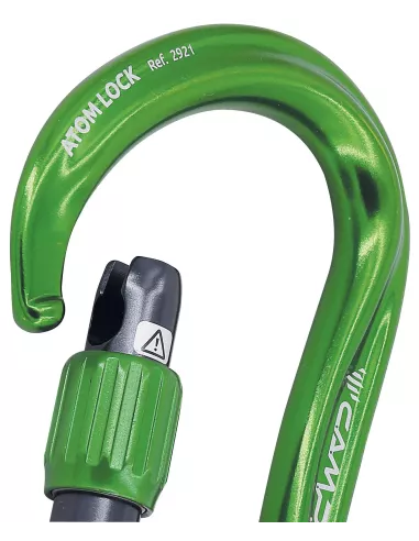 Carabiner Camp Atom Lock Green