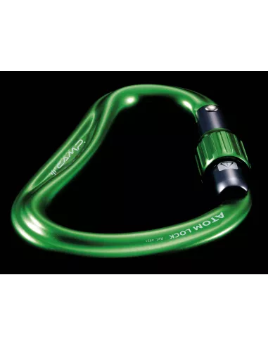 Carabiner Camp Atom Lock Green
