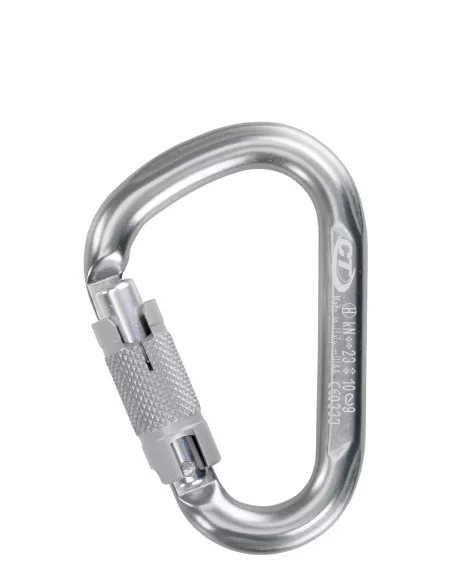 Karabinek wspinaczkowy Climbing Technology Snappy CF WG Silver