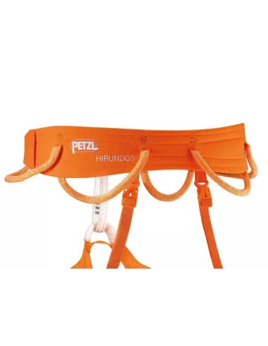 Uprząż wspinaczkowa Petzl Hirundos Orange