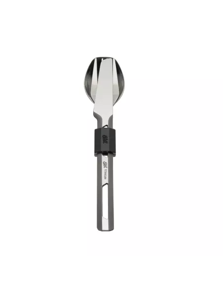 Cutlery Esbit Titanium Cutlery Silicon Sleeve Set