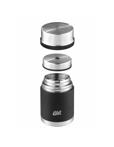 Food thermos Esbit Sculptor Stainless Steel Food Jug Black 1L