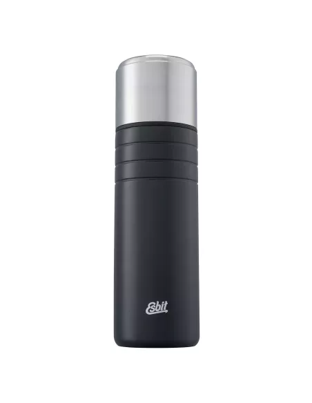 Thermos Esbit Majoris Stainless Steel Vacuum Flask Black 1L