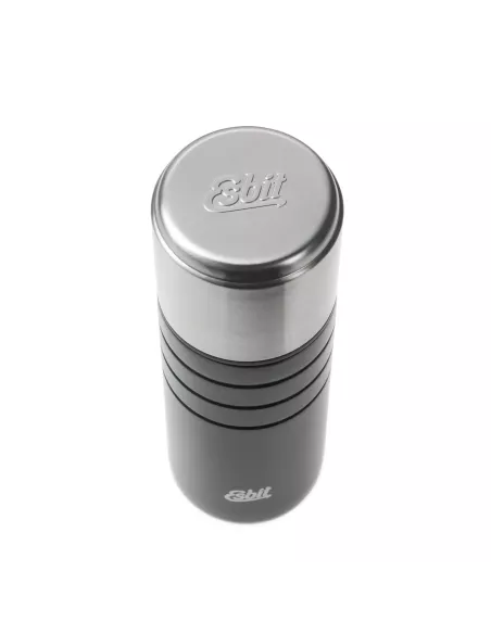 Thermos Esbit Majoris Stainless Steel Vacuum Flask Black 1L