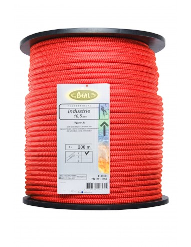 Rope Beal Industrie 10,5mm Red 200m