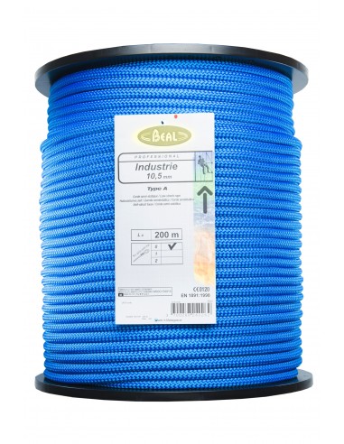 Rope Beal Industrie 10,5mm Blue 200m