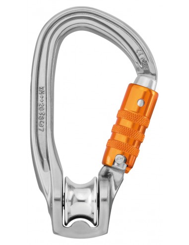 Karabinek z bloczkiem Petzl Rollclip Z Triact-Lock