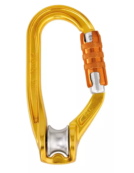 Carabiner with pulley Petzl Rollclip A Triact-Lock