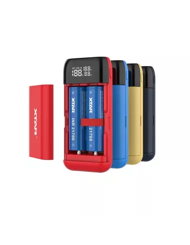 Charger Xtar PB2S Blue