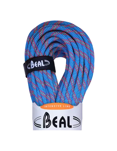 Climbing rope Beal Booster Dry Cover Unicore 9,7mm Blue 60m