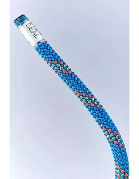Climbing rope Beal Booster Dry Cover Unicore 9,7mm Blue 60m