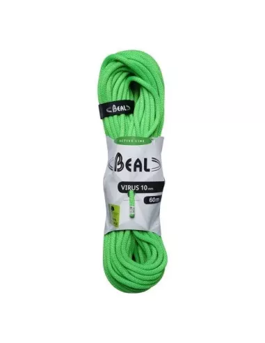 Climbing rope Beal Virus 10mm Green 60m