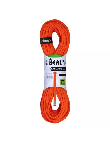Lina wspinaczkowa Beal Karma 9,8mm Orange 60m