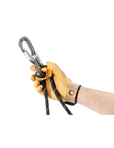 Climbing carabiner Petzl Eashook Open