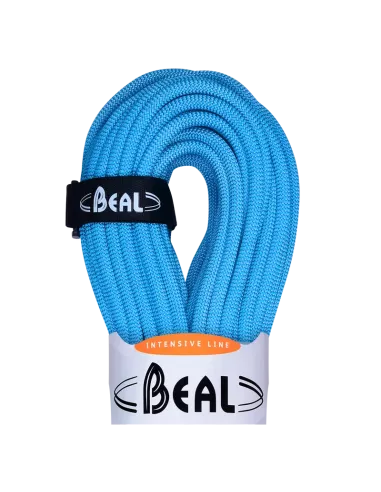 Climbing rope Beal Joker Unicore 9,1mm Dry Cover Blue 60m