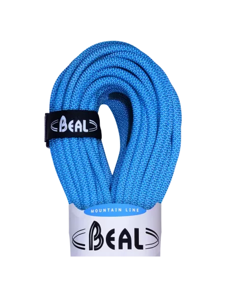 Climbing rope Beal Joker Unicore 9,1mm Golden Dry Blue 60m