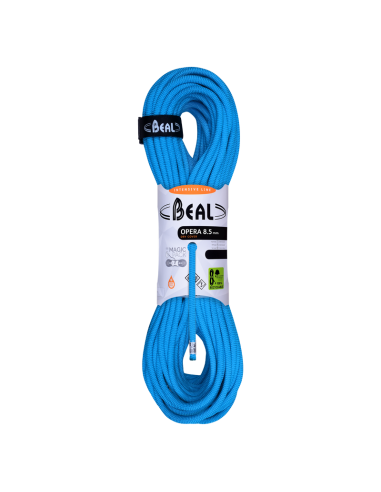 Rope Beal Opera Unicore 8,5mm Dry Cover Blue 60m