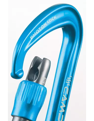 Climbing carabiner Camp Photon Lock Blue