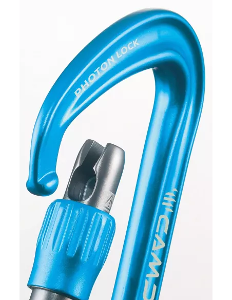 Climbing carabiner Camp Photon Lock Blue