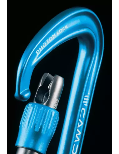 Climbing carabiner Camp Photon Lock Blue