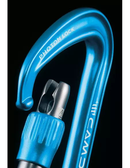 Climbing carabiner Camp Photon Lock Blue