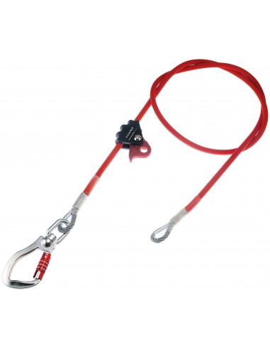 Lonża Camp Cable Adjuster Swivel Alu Hook 3Lock 2m