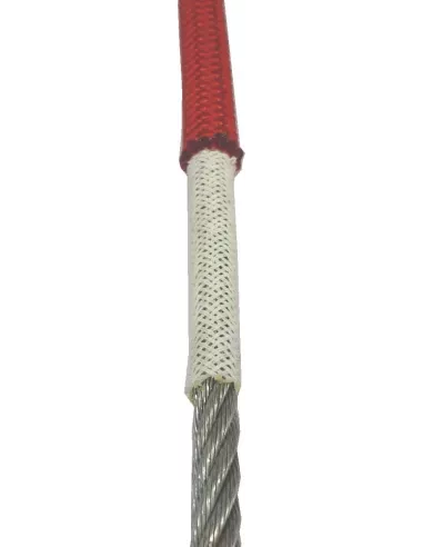 Lonża Camp Cable Adjuster Swivel Alu Hook 3Lock 2m