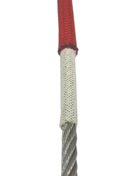Lonża Camp Cable Adjuster Swivel Alu Hook 3Lock 5m