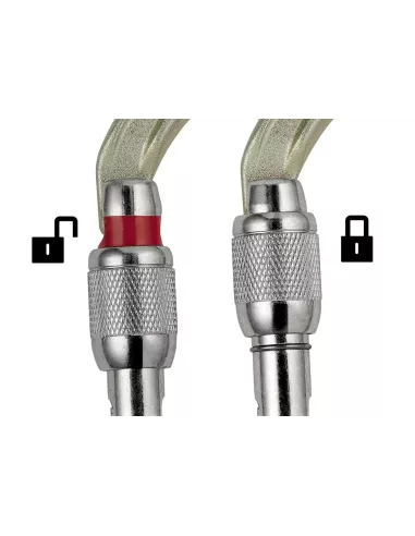 Karabinek Petzl Oxan Screw-Lock