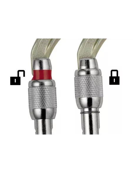 Karabinek Petzl Oxan Screw-Lock