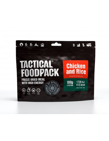 Dinner Tactical Foodpack Chicken and Rice 100g