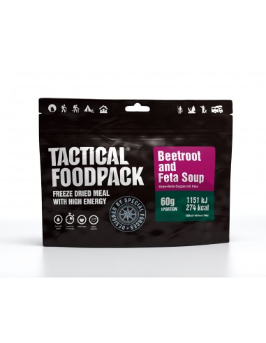 Soup Tactical Foodpack Beetroot and Feta Soup 60g