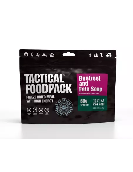 Zupa Tactical Foodpack Beetroot and Feta Soup 60g