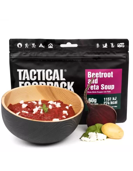 Zupa Tactical Foodpack Beetroot and Feta Soup 60g