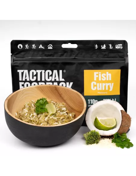 Danie obiadowe Tactical Foodpack Fish Curry and Rice 110g