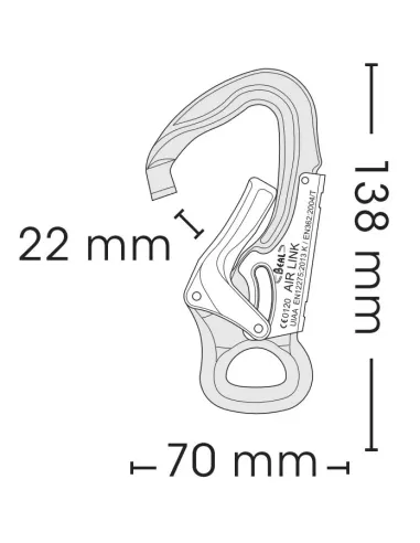 Lonża Beal Adjust Air 5m
