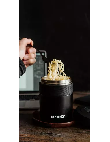 Food thermos Kambukka Bora 600ml Matte Black