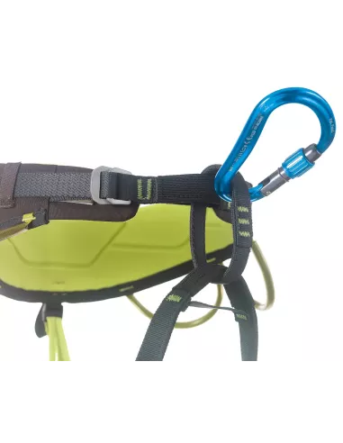 Climbing carabiner Camp Atom Lock Blue