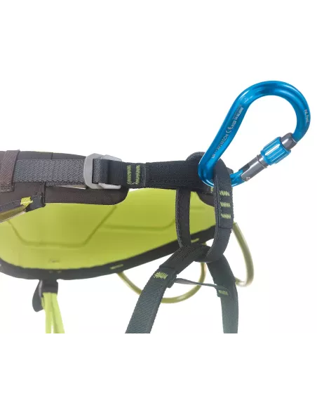 Climbing carabiner Camp Atom Lock Blue