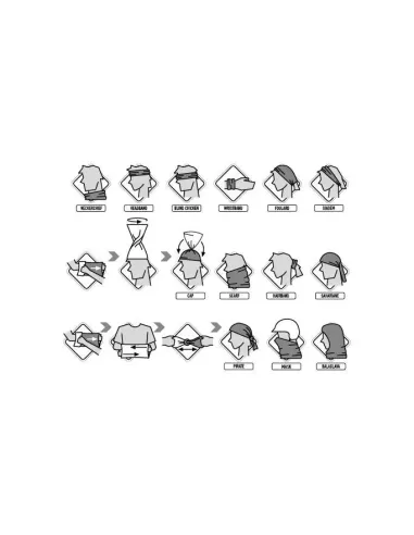 Scarf Buff Reflective R-Lime HTR