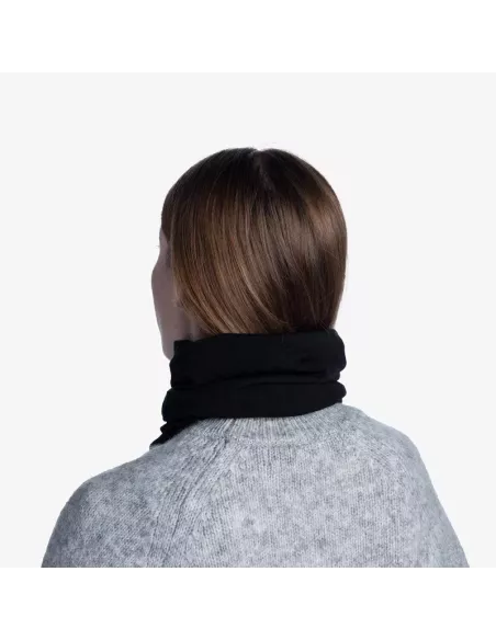 Scarf Buff Merino Midweight Neckwear Solid Black Scarf Buff Merino Midweight Neckwear Solid Black