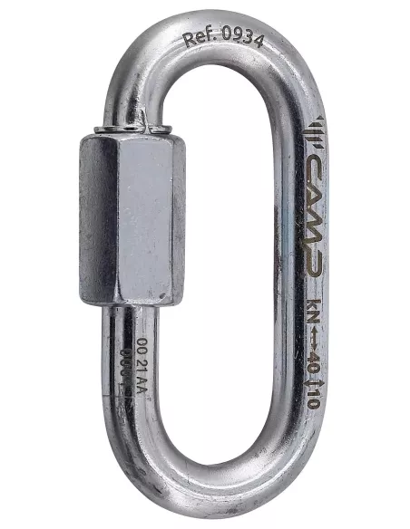 Carabiner Camp Oval Quick Link Steel 8mm Carabiner Camp Oval Quick Link Steel 8mm