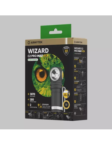Latarka czołowa Armytek Wizard C2 Pro Max LR Warm