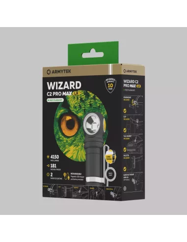 Latarka czołowa Armytek Wizard C2 Pro Max LR White