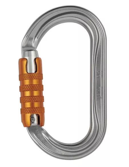 Climbing carabiner Petzl OK Triact lock