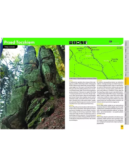 Climbing guidebook Góry Stołowe Rejon Szczytnej