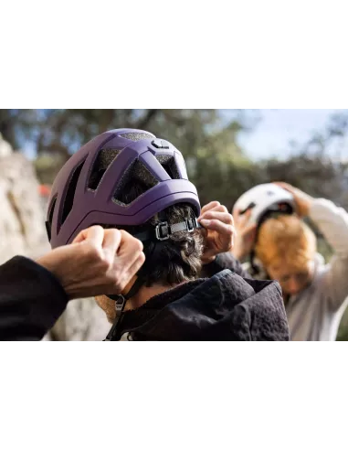 Climbing helmet Beal Indy Purple Black