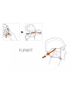 Helmet Petzl Panga Orange (5 pcs.) 2