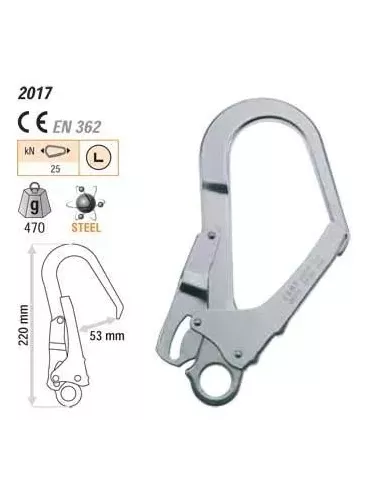 Industrial carabiner Camp Hook 53mm